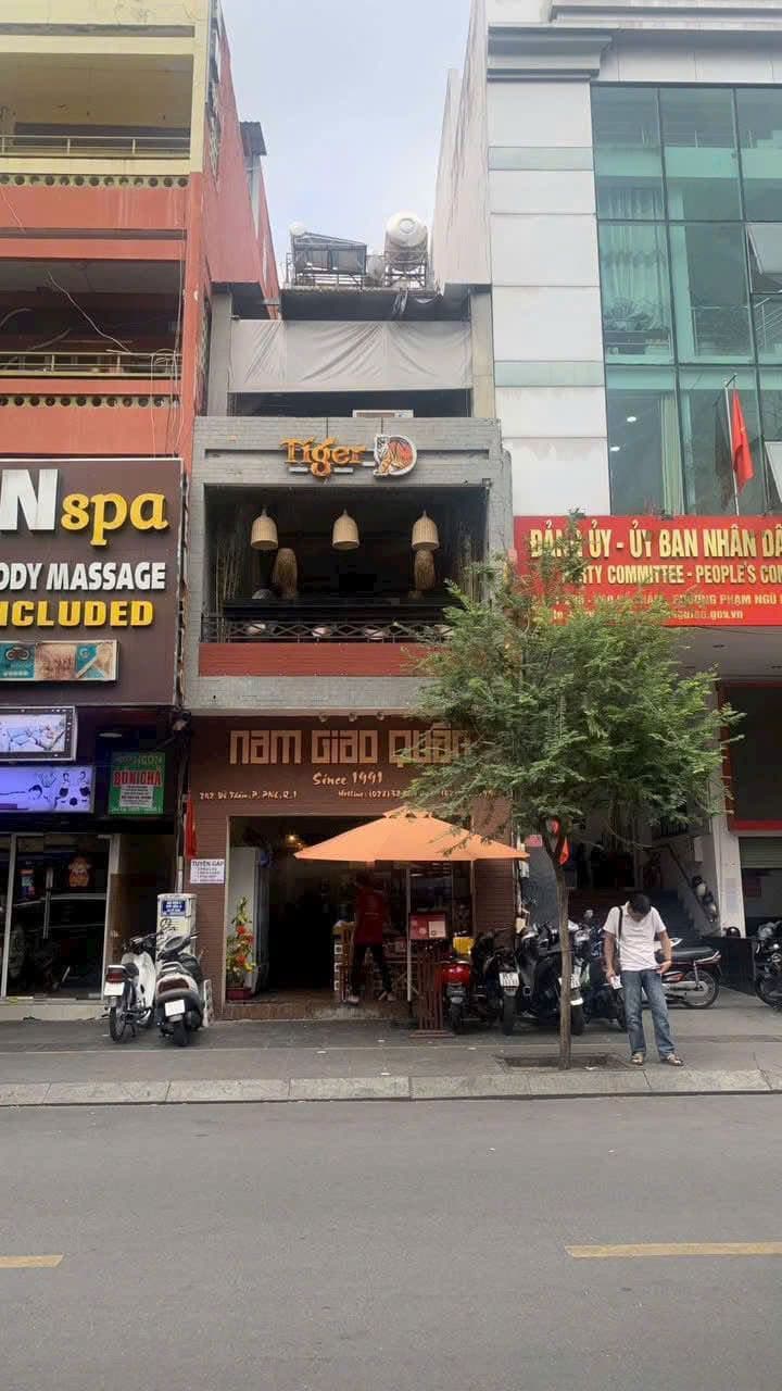 Bán nhà Mặt tiền Đề Thám, phường Phạm Ngũ Lão , Q.1 (Nay là phường Bến Thành) TP. HCM.